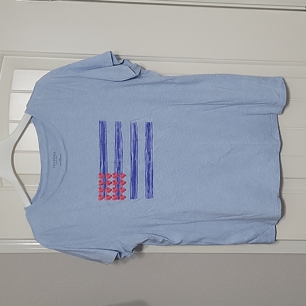 Talbots patriotic tee 1xp